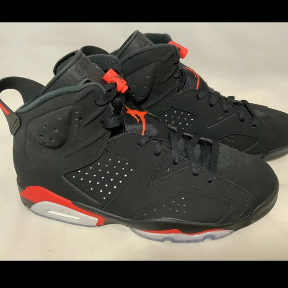 Nike AIR JORDAN 6 RETRO OG Black Infared Size 9.5 384664-060 2019 NEW IN BOX - Picture 2 of 12